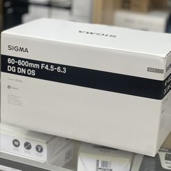 Sigma 60-600mm f/4.5-6.3 DG DN OS Sports Lens (Sony E)