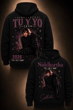 Siddhartha Tú Y Yo Tour 2026 Hoodie