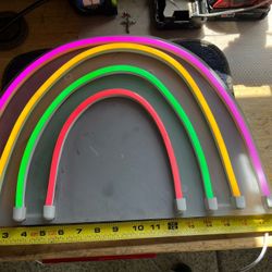 Rainbow LED Sign 
