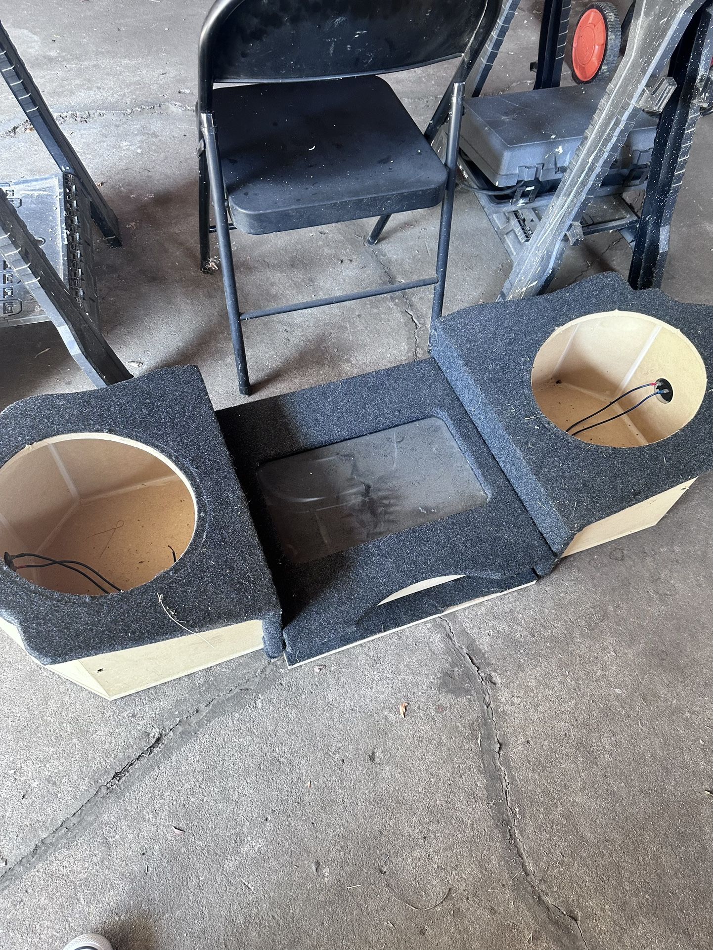99-04 Mustang Subwoofer/Amp Enclosure Box