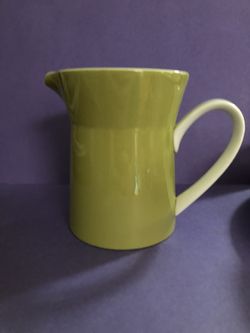 Vintage MCM  Mikasa Duplex By Ben Seibel Green Creamer