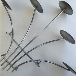 metal wall candle holder