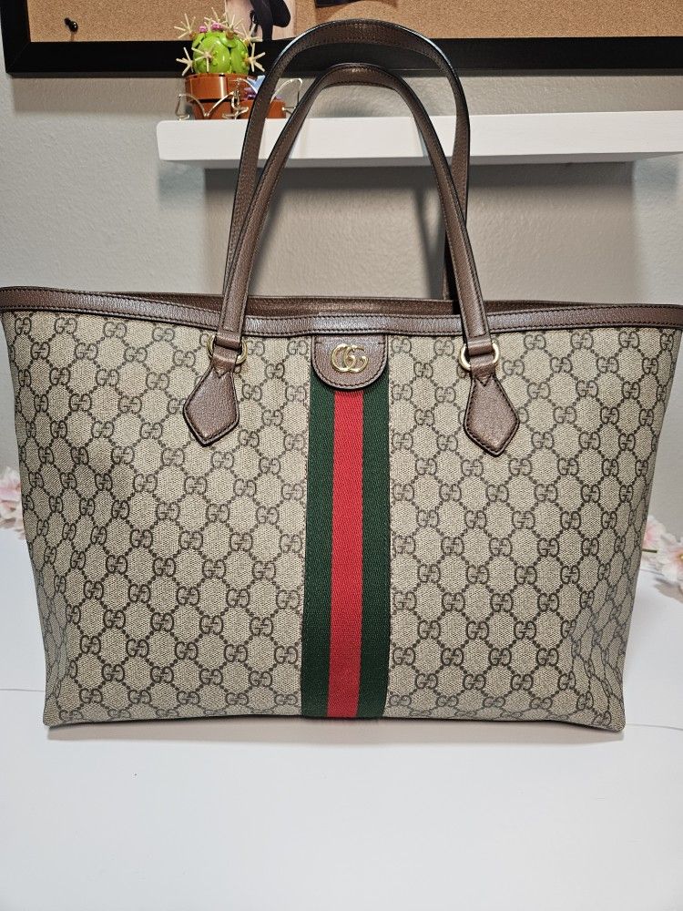 GUCCI Ophidia GG Medium Tote Bag