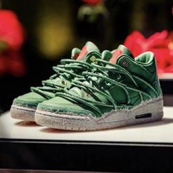 Jordan 3 Teyana Taylor Concrete Rose Size 8w , 9w