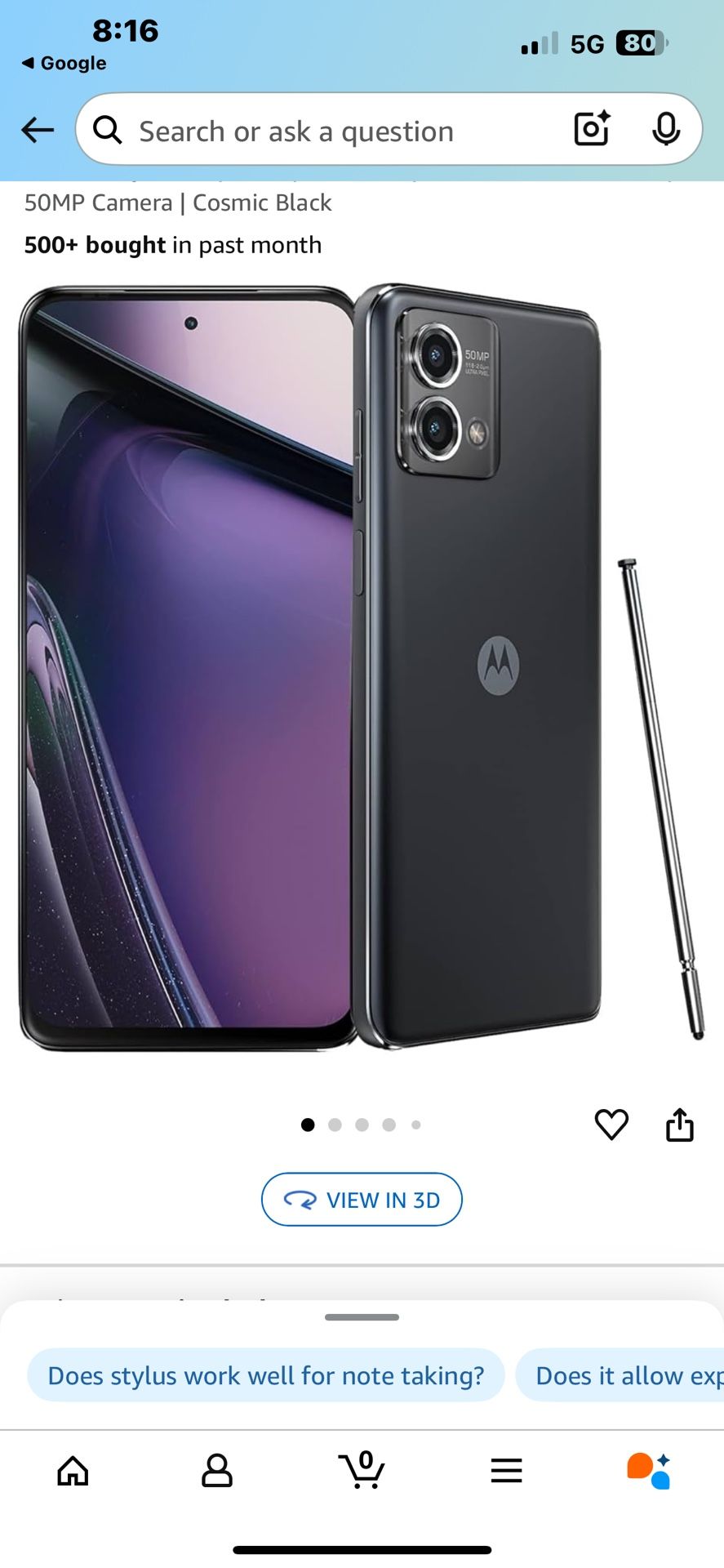 MOTO STYLUS 129 GIGS UNLOCKED