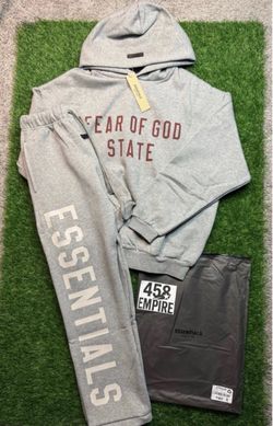 Fear of God Essentials Hoodie and Sweatpants Set