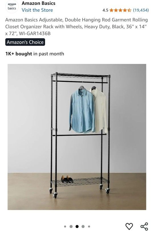 Closet Rack Organizer