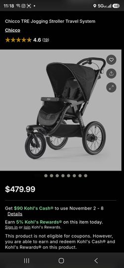 Checco TRE jogger stroller