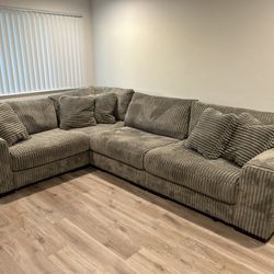 Deep Plush Sofa. Can Help Deliver 