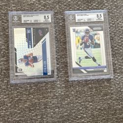 BGS graded rookie cards (josh allen and lamar jackson) price is negotiable