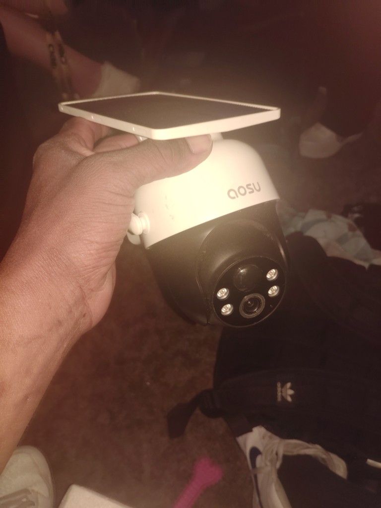 AOSU 360 2k QHD 3.0 MP Outdoor Solar Camera