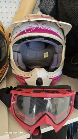 Helmet And Goggles 