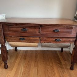 Antique Possum Belly Baker’s Table