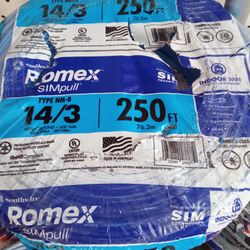 New Romex Wire 14/3