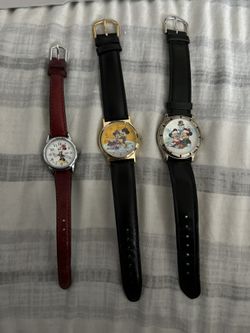 Vintage Mickey Mouse Watch Set