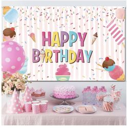 Happy Birthday Backdrop