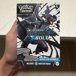 Pokemon Black Bolt Booster Bundle