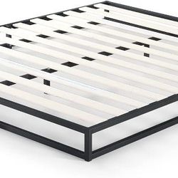 Full Size ZINUS Joseph Metal Platforma Bed Frame / Mattress Foundation / Wood Slat Support / No Box Spring Needed