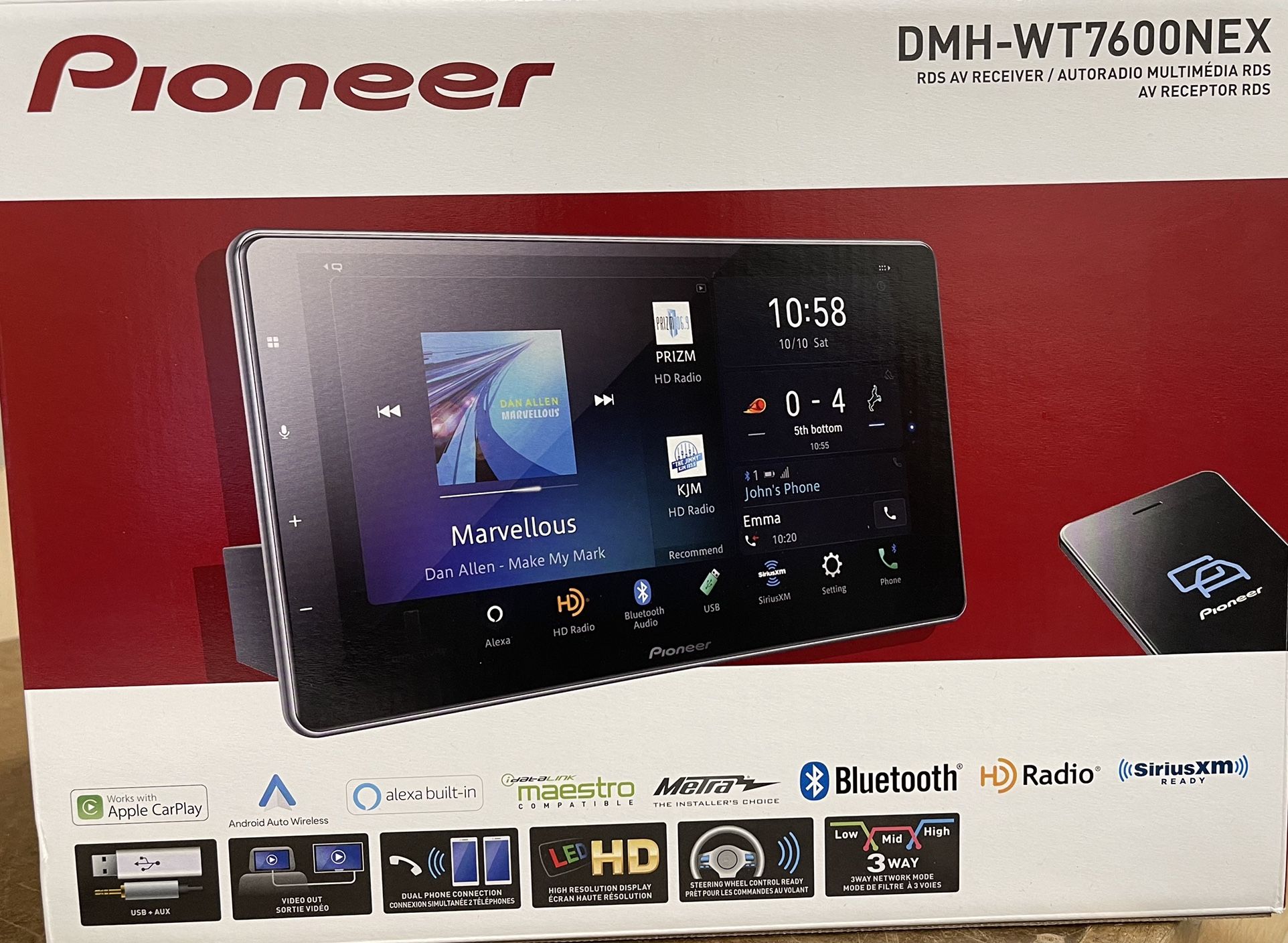 Pioneer DMH-WT7600NEX