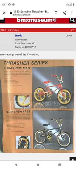 1983 schwinn thrasher online