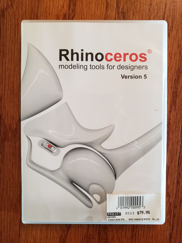 Rhino Version 5 Computer Modeling Software for Designers