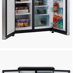 Mini Side By Side Refrigerator & Freezer
