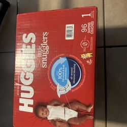 huggies little snugglers size 1 96 count