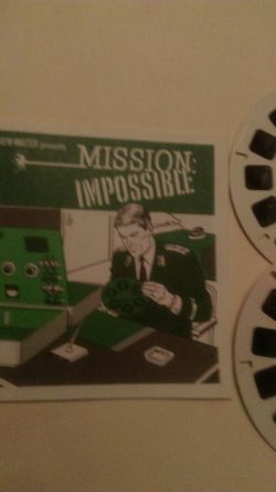 Mission Impossible 1960s vintage tv series viewmaster