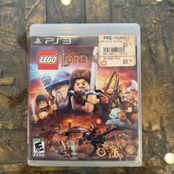 Lego Lord of the Rings - Sony PlayStation 3 - No Manual PS3 In Good Condition!