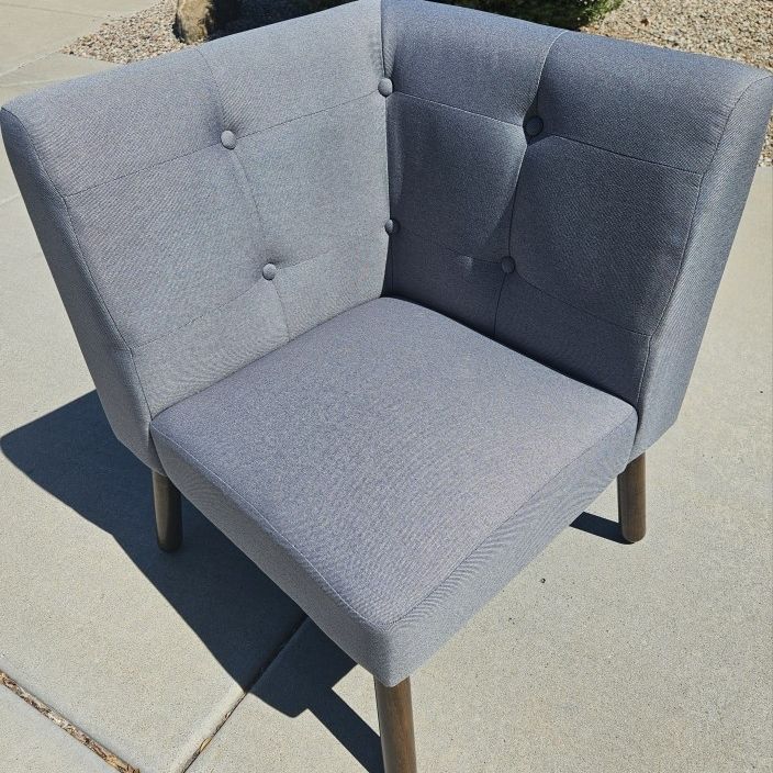 Simple Living Wood Fabric Playmate Corner Chair for Sale in Peoria AZ OfferUp