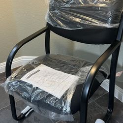 New Office Guest Chair in Black Side Chair New