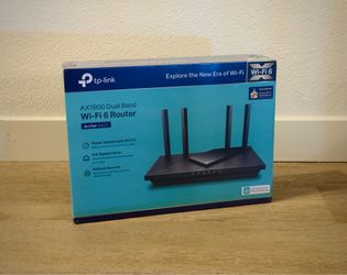 New WiFi Router TP Link AX1800 Dual Band