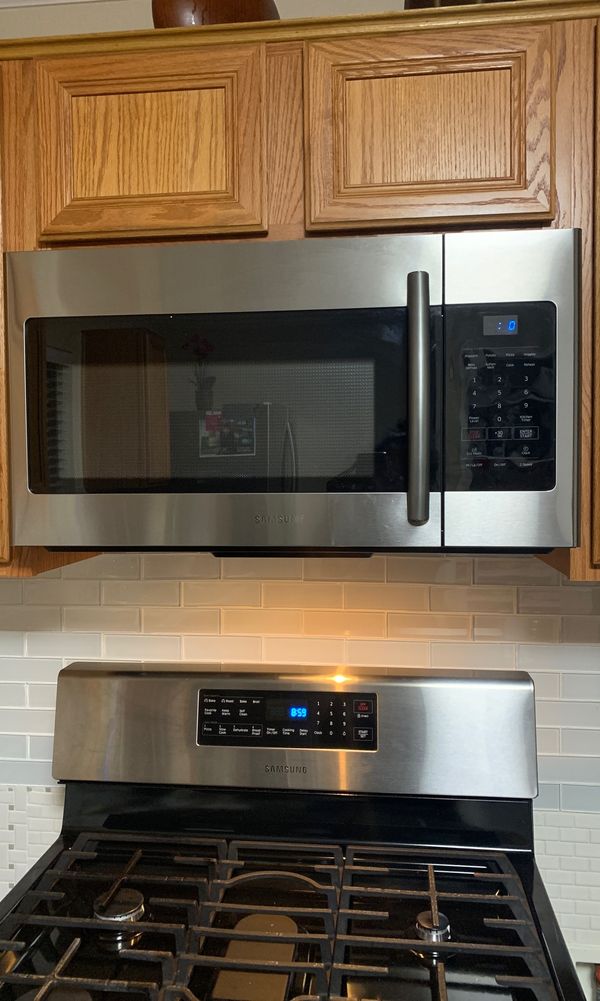 Samsung microwave/range hood for Sale in Houston, TX OfferUp
