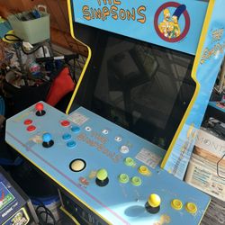 Simpsons Arcade 1Up For Parts!