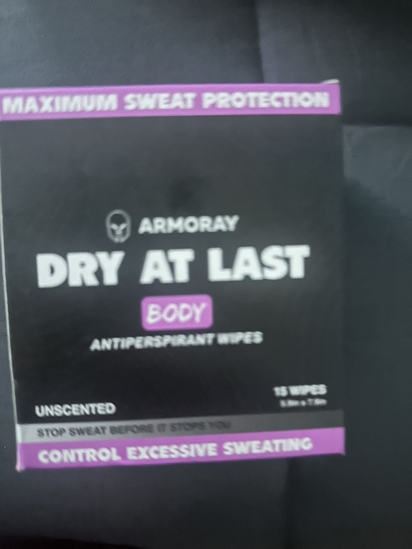 Antiperspirant Wipes Unscented