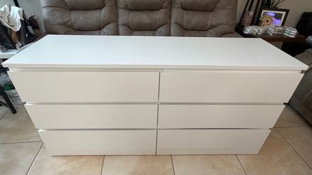 White dresser