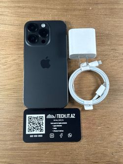 📱 iPhone 15 Pro | 128GB | Black Titanium | Unlocked (Any Carrier)