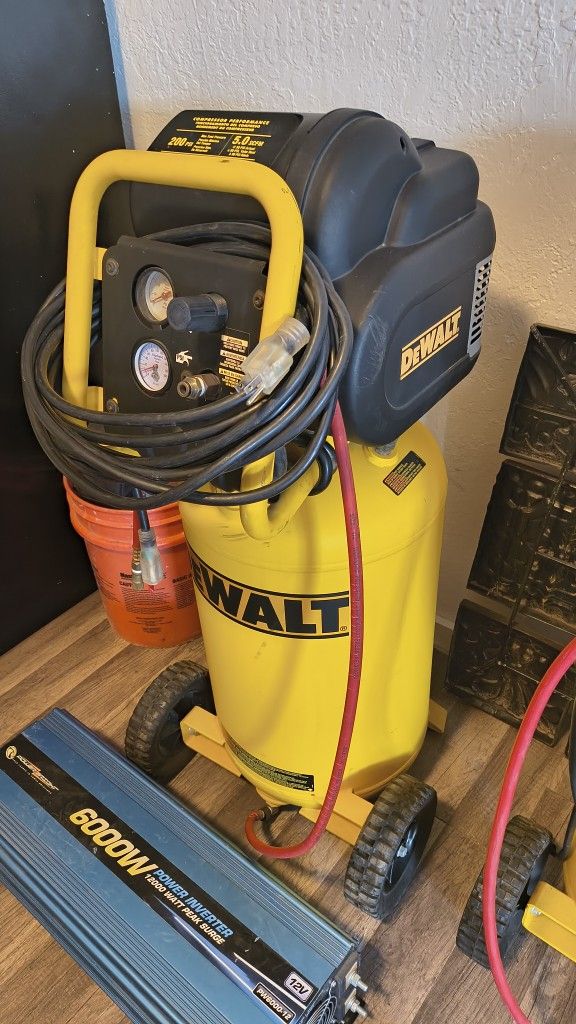 DeWalt Compressor Performance 15gal, 200psi,