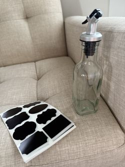 30 Individual - 6 Inch Glass Jars With Spouts