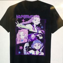 Halloween Huntrix Cute Animated Panels T-shirt