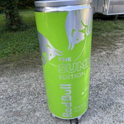 Rare Red Bull "The Summer Edition Kiwi Twist" Branded Mini Fridge/Cooler