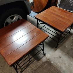 2 End Tables and Coffee Table