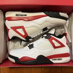 Air Jordan 4 Red Cement size 10.5 New 