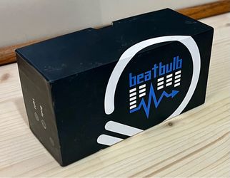 Beatbulb Music-Reactive Light Bulb: Bayit Beat Bulb is a Bluetooth smart LED light bulb and wireless speaker combination!