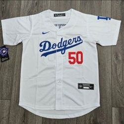 KIDS LOS ANGELES DODGERS STITCHED BASEBALL JERSEY 