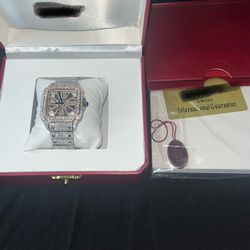 Iced Out Watch 