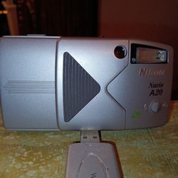 NIKON{Nuvis#A-20} handheld digital camera