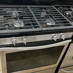 Whirlpool Gas Stove Stainless Steel 30 Inch Used 