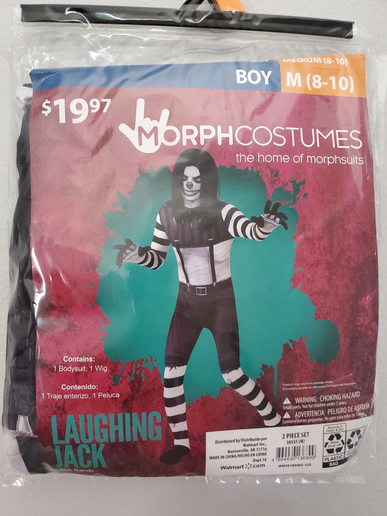 Laughing Jack, Clown, Morph Costume 