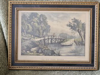 Currier and Ives original Lithograph 